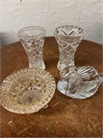 4 Vintage Glass Smalls