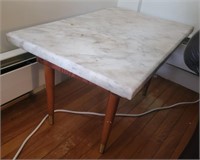 Marble Slab and Stand