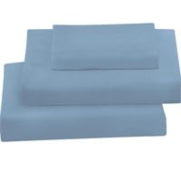 Mooreeke Bamboo Bed Sheets Set King Size Blue