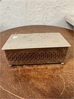 Vintage Benson & Hedges Wood Lined Tobacco Box