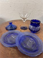 Miscellaneous Cobalt Glass