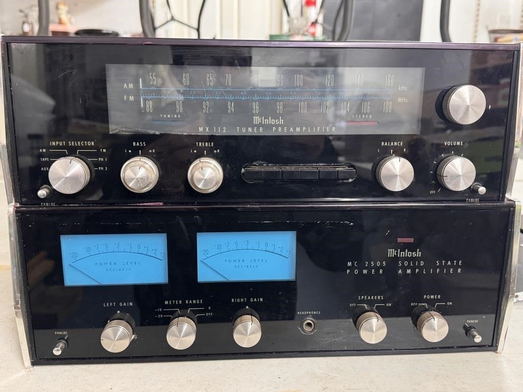 Vintage McIntosh MC2505 Solid State A&T