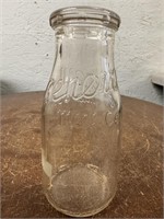 Vintage Geneva Milk Co. Pint Bottle