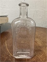 Antique Paul Westphal Glass Advertising Bottle