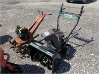 Tiller Snow Blower