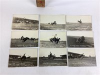 Cowboy Photo Post Cards, including O’Neill Photo