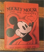 1937 Mickey Mouse and His Friends Book