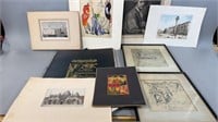 Collection of Vintage Art Lot