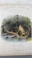 Canadian Scenery Book of Illustrated Views 1840’s
