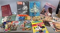 Vintage Advertising Flyers, Magazines