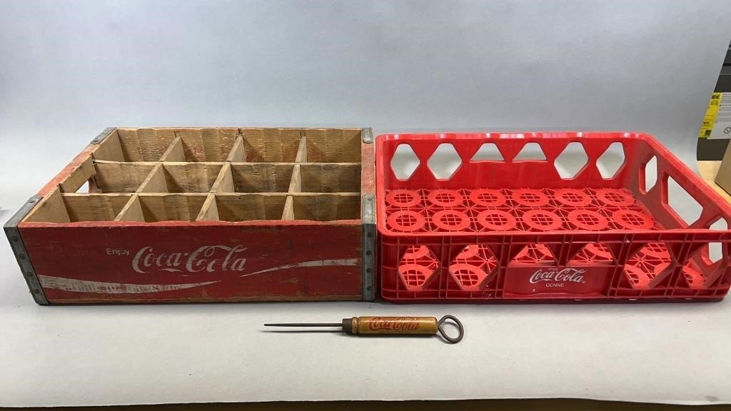 Coca-Cola Crates With Bottle Opener