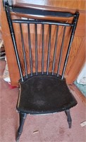 Black Wooden Chair