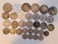 Silver and Clad US Coins