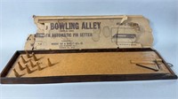Vintage Bowling Alley Game