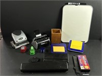Office supplies,dry erase board,paper pro.