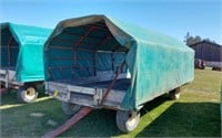 COVERED WAGON - WITH STEEL RACK- WITH  TARP