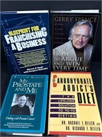 4 books Gary Spence ,prostate,