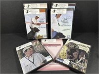 MIKE LARDY Total retriever training DVDS and misc.