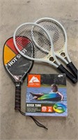 Tennis Rackets with River Tube