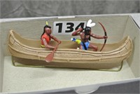 Britains American Indian Canoe