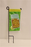 Life is Sweet Mini Garden Flag