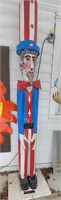 Uncle Sam Wooden Carving