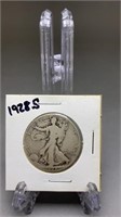 1928-S Walking Liberty Silver Half Dollar