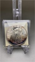 1986 Liberty Silver One Troy Oz.- Nice Toning
