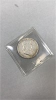 1951 Ben Franklin Silver Half Dollar