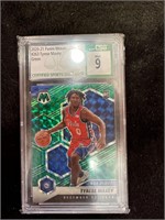 GRADED MINT 9 PANINI TYRESE MAXEY GREEN