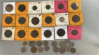 34-French Coins (1800s-1975)