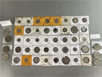 Assortment of Silver Foreign Coins