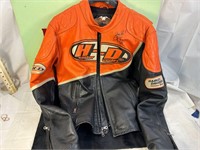 HARLEY DAVIDSON JACKET WORN & SIGNED BY TOM WOPAT