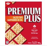 PREMIUM PLUS Salted Tops Crackers BB 02/24