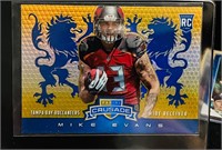 1 MIKE EVANS ROOKIE CARD 2014 Panini Crusade RC