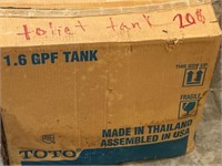 1.6 GPF toilet  tank.
