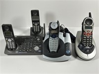 Panasonic Phones And GE set of 4