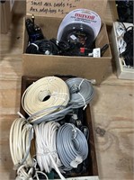 Box of phone cords.