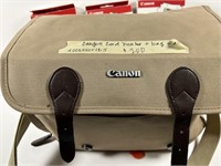 Canon card Pnn with bag and accessories.