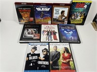 Lot of 9 DVDs includes The hurricane.