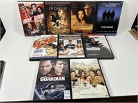 Lot of 9 DVDs includes The Guardian.