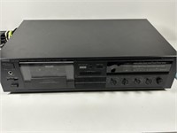 Yamaha stereo cassette deck.