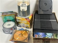 Lot of DVD+RW disk.