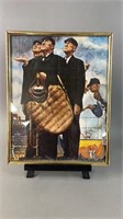 Framed Print  Tough Call Norman Rockwell