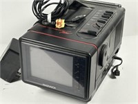 Vintage magnavox portable 5”color tv.