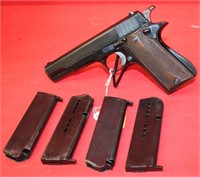 Star Model B 9mm Pistol w/ 4 magazine