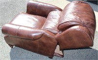 Leather Chair by Braddington & Young