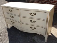 French Provincial 6 drawer Dresser by Johnson