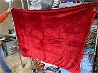 Red blanket.