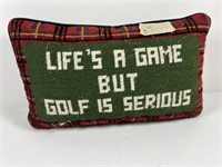Golf pillow.